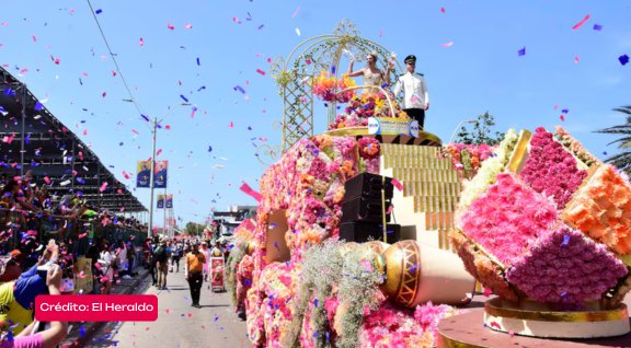 Batalla de Flores en el Carnaval de Barranquilla