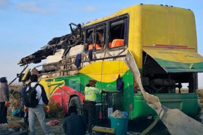 Accidente de tránsito dejó más de 30 fallecidos