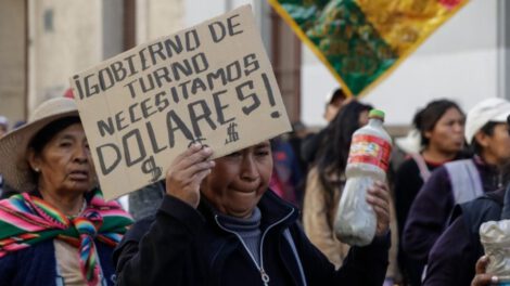 Aumento de reservas en dólares en Bolivia