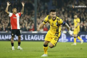 Champions League: Lautaro Martínez marcó el segundo del Inter para el triunfo que logró de visita ante el Feyenoord