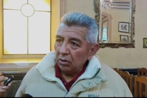 Candidato a la vicepresidencia Johnny Valdez de La Paz