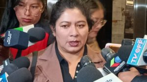 Aprobación de leyes electorales por la diputada Blanca López