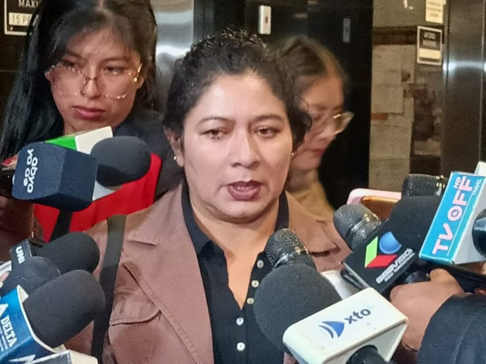 Aprobación de leyes electorales por la diputada Blanca López