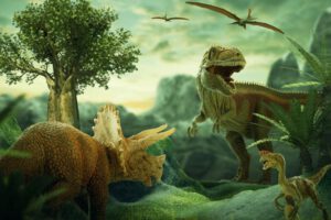 fósil de dinosaurio descubierto en Escocia