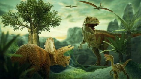 fósil de dinosaurio descubierto en Escocia