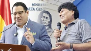 Orden de aprehensión contra Evo Morales