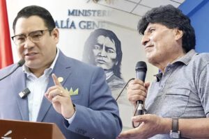 Orden de aprehensión contra Evo Morales