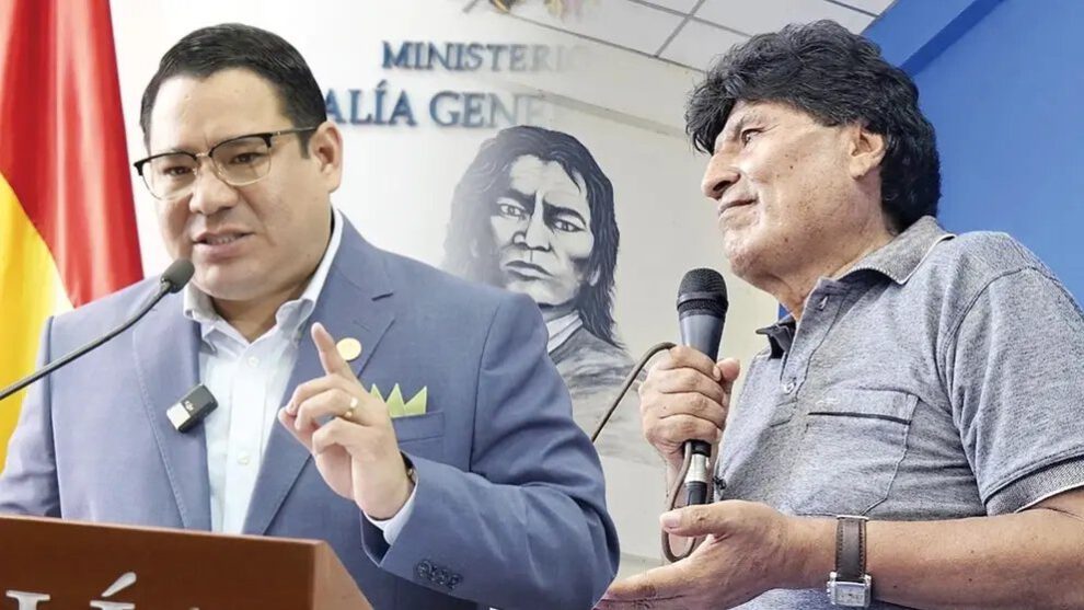 Orden de aprehensión contra Evo Morales