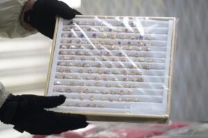 Muestran las joyas robadas