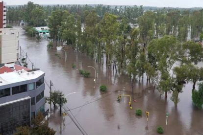 Inundaciones en Bahía Blanca