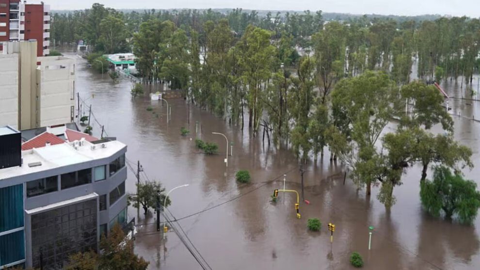 Inundaciones en Bahía Blanca