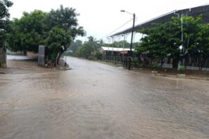 Intensa lluvia en Santa Cruz