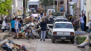 inundaciones en Bahía Blanca, Argentina