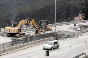 Sifonamiento autopista La Paz El Alto