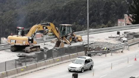 Sifonamiento autopista La Paz El Alto