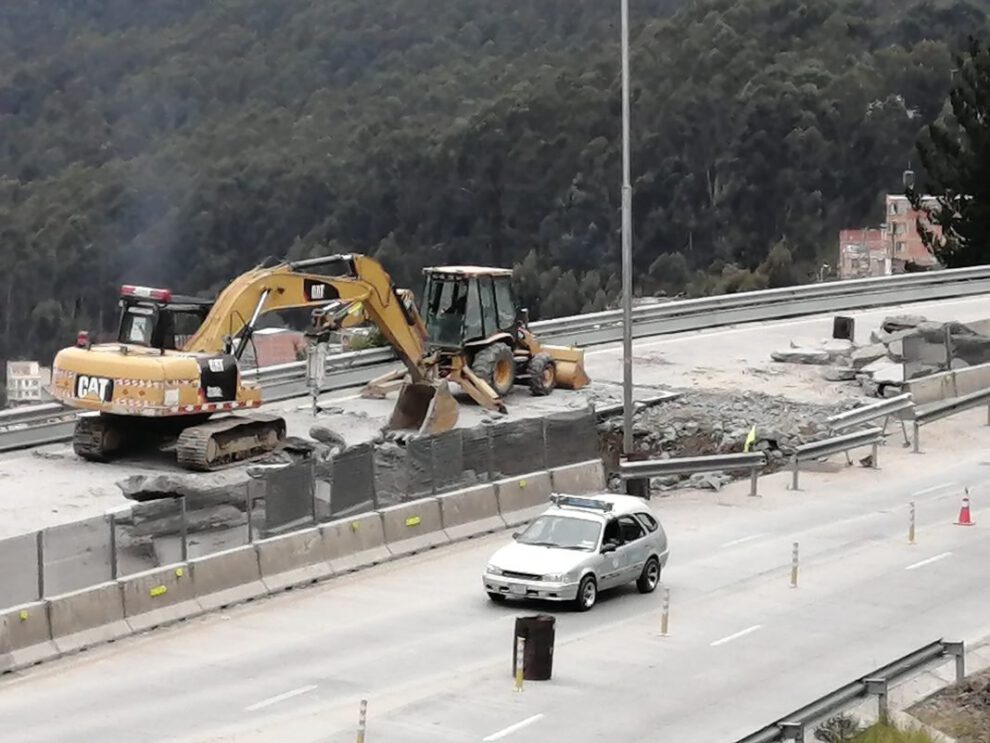 Sifonamiento autopista La Paz El Alto