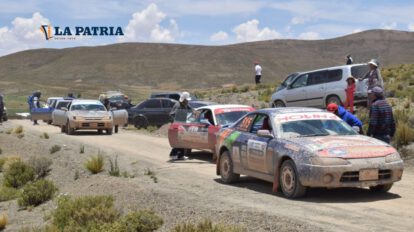 Fiesta del automovilismo en Irumita