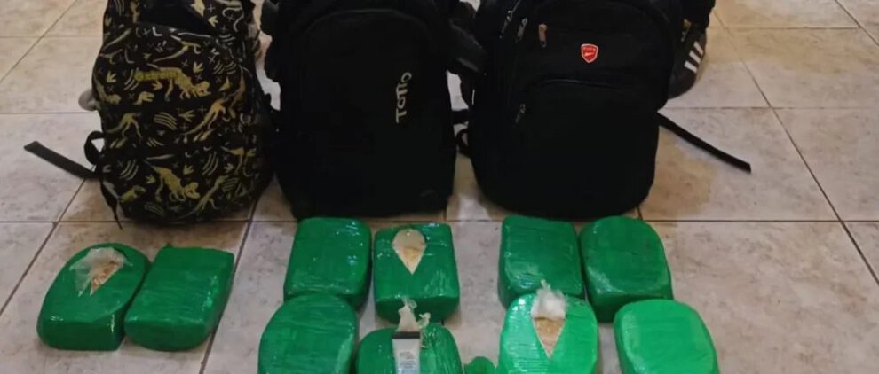 Interceptan a ciudadanos venezolanos con cocaína