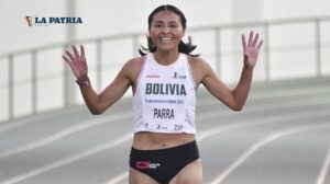 Benita Parra en la carrera 10K Virgen de la Candelaria