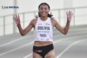 Benita Parra en la carrera 10K Virgen de la Candelaria