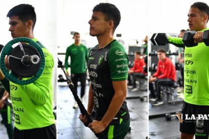 Entrenamiento de la selección boliviana