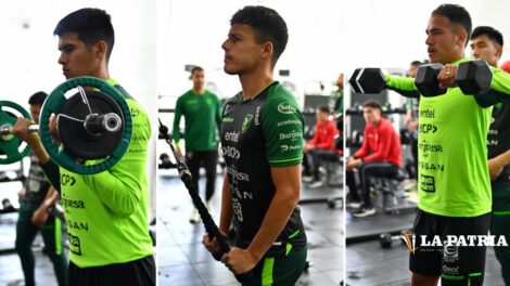 Entrenamiento de la selección boliviana