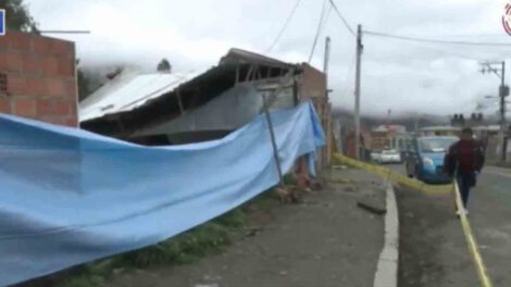 Deslizamiento en Chasquipampa deja un muerto y una vivienda destruida
