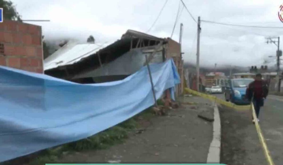 Deslizamiento en Chasquipampa deja un muerto y una vivienda destruida