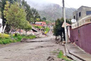 Estado de emergencia en Señor de Mayo por movimientos de tierra