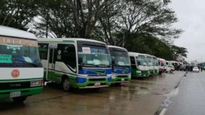 Micreros de Santa Cruz en movilizaciones nacionales