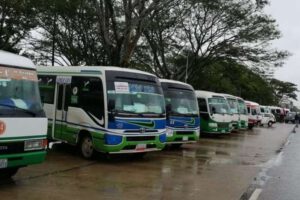 Micreros de Santa Cruz en movilizaciones nacionales