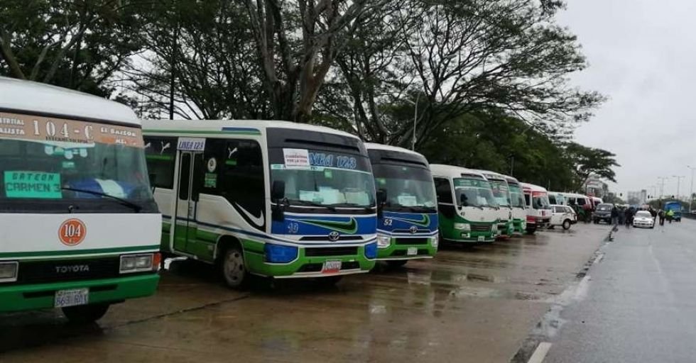 Micreros de Santa Cruz en movilizaciones nacionales