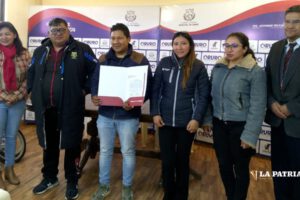 Nueva directiva de bicicross en Oruro