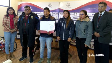 Nueva directiva de bicicross en Oruro