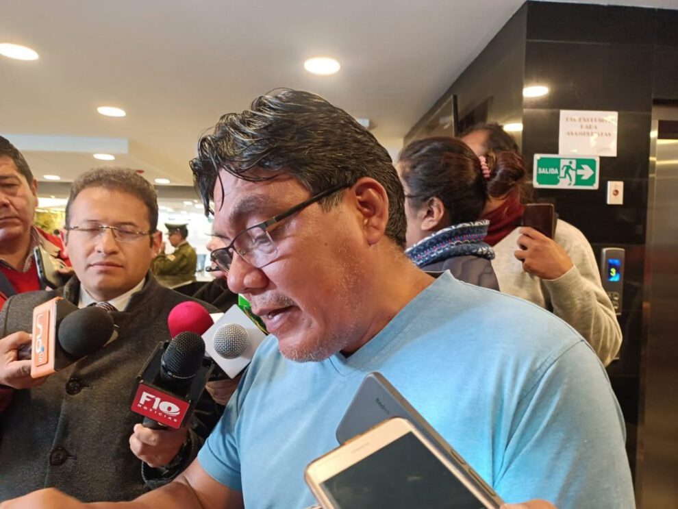 Héctor Arce rechaza créditos al gobierno de Luis Arce