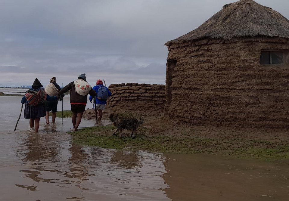 Estado de emergencia en Uru Chipaya por inundaciones