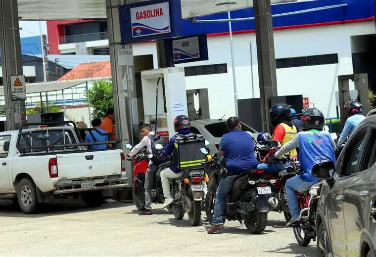 Falta de combustible en Yapacaní