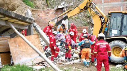 Temporada de lluvias en Bolivia deja 42 muertos y siete desaparecidos
