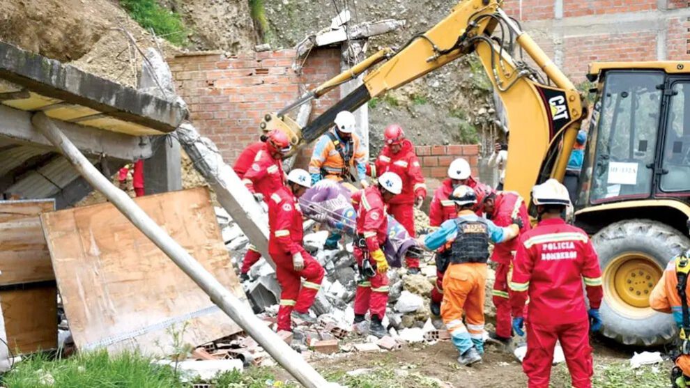Temporada de lluvias en Bolivia deja 42 muertos y siete desaparecidos