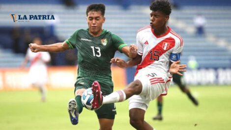 Selección boliviana Sub-17 vence a Perú 4-2 en partido de prueba