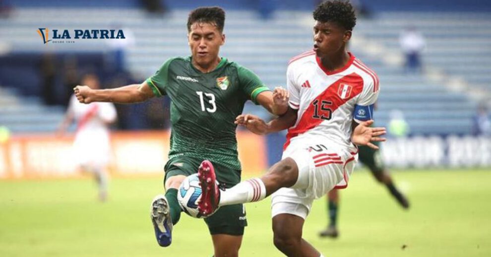 Selección boliviana Sub-17 vence a Perú 4-2 en partido de prueba