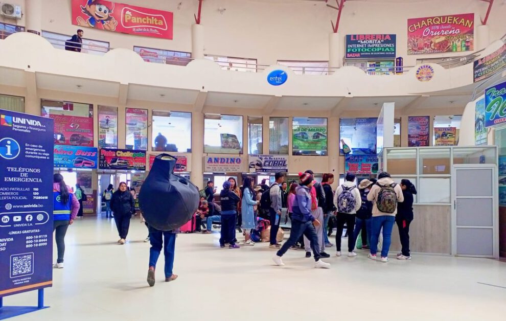 salidas a Cochabamba desde Oruro por ruta alterna