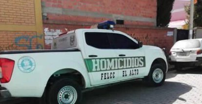 homicidio en El Alto
