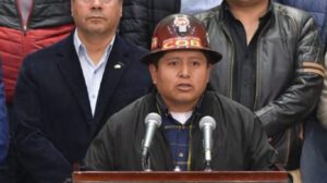 COB respalda al Gobierno en medio de crisis económica