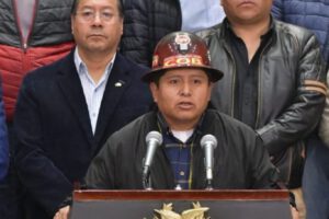 COB respalda al Gobierno en medio de crisis económica