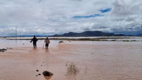 inundaciones en Santo Tomás
