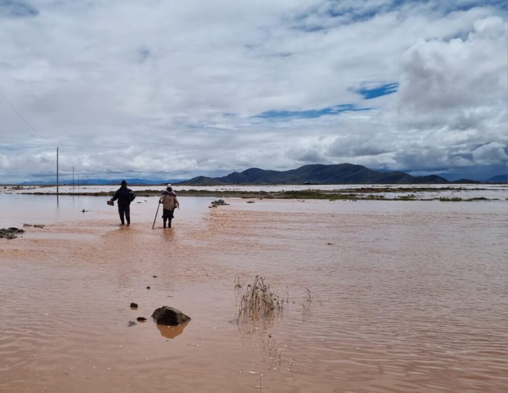 inundaciones en Santo Tomás