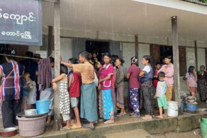 Crisis alimentaria en Birmania