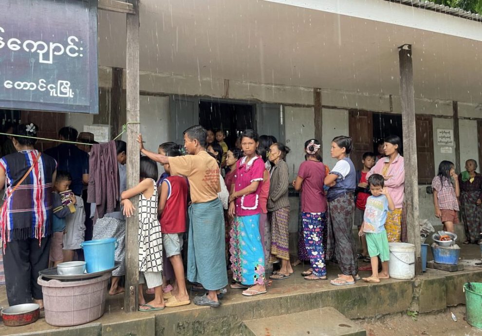 Crisis alimentaria en Birmania