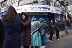 Bloqueo por escasez en Emapa en La Paz